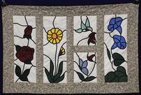 Stained Glass Wallhanging 202//136